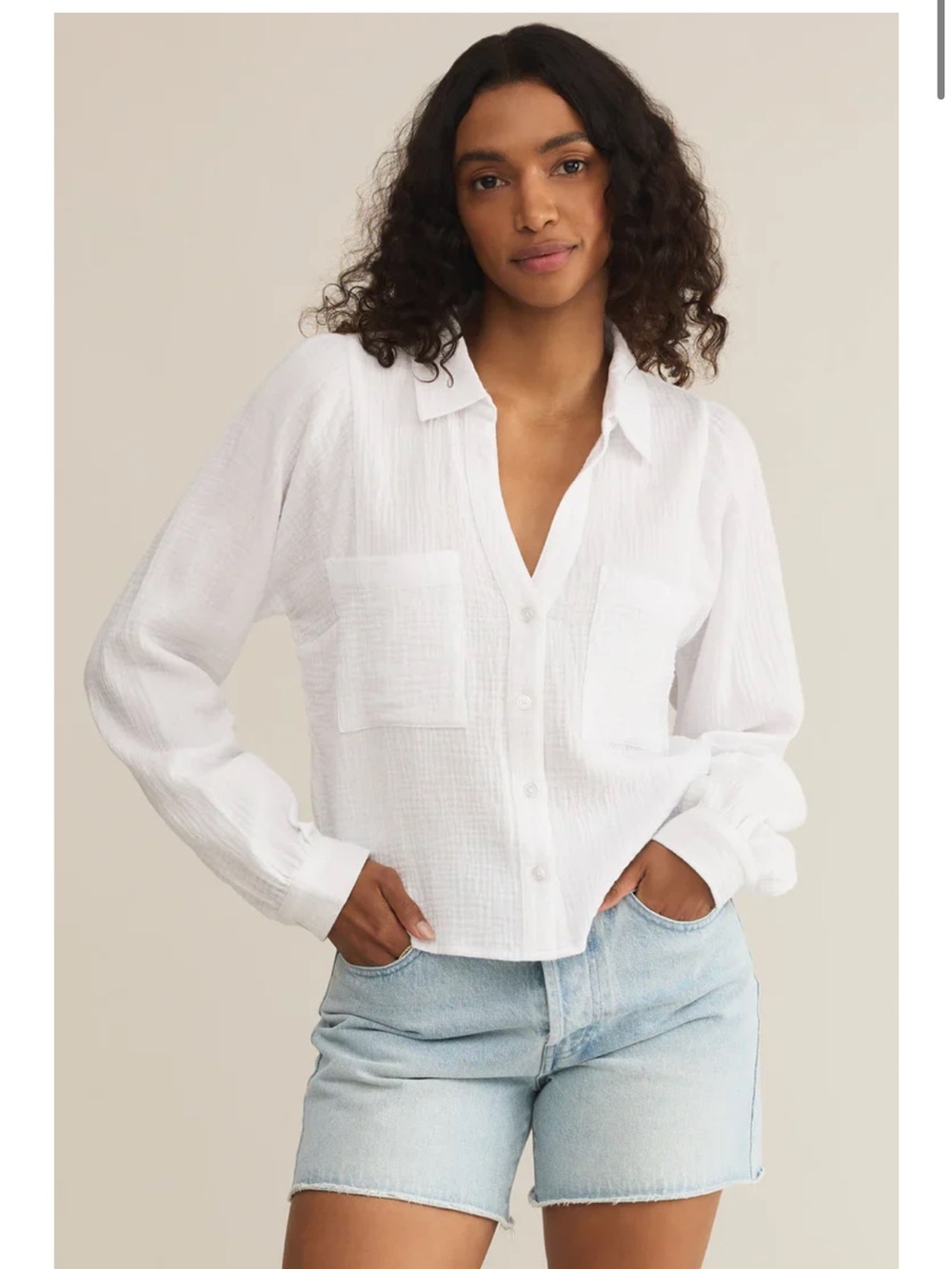 Z Supply Gauze Shorts + Top SET